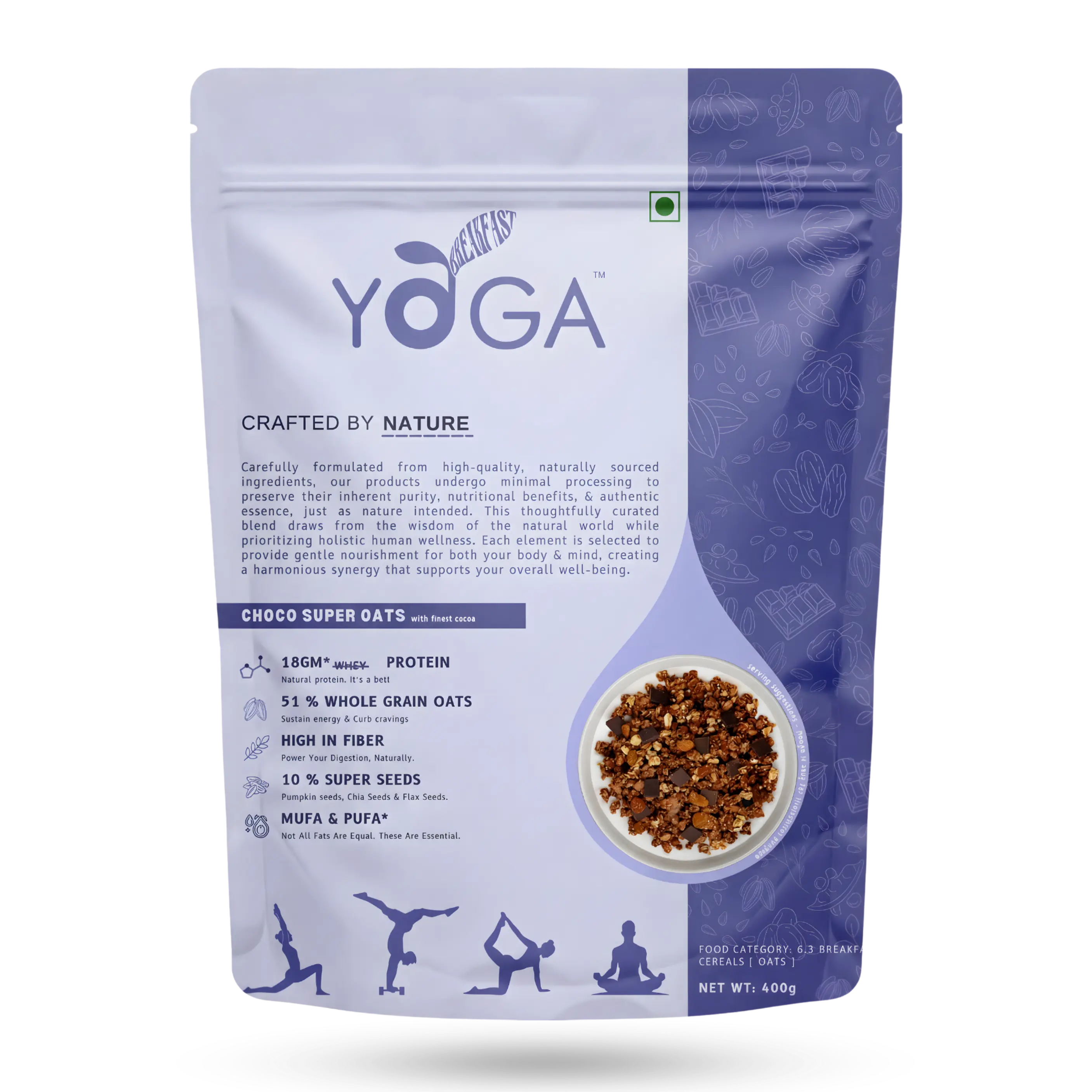 Chocolate Super Oats    | No Soy, No Whey