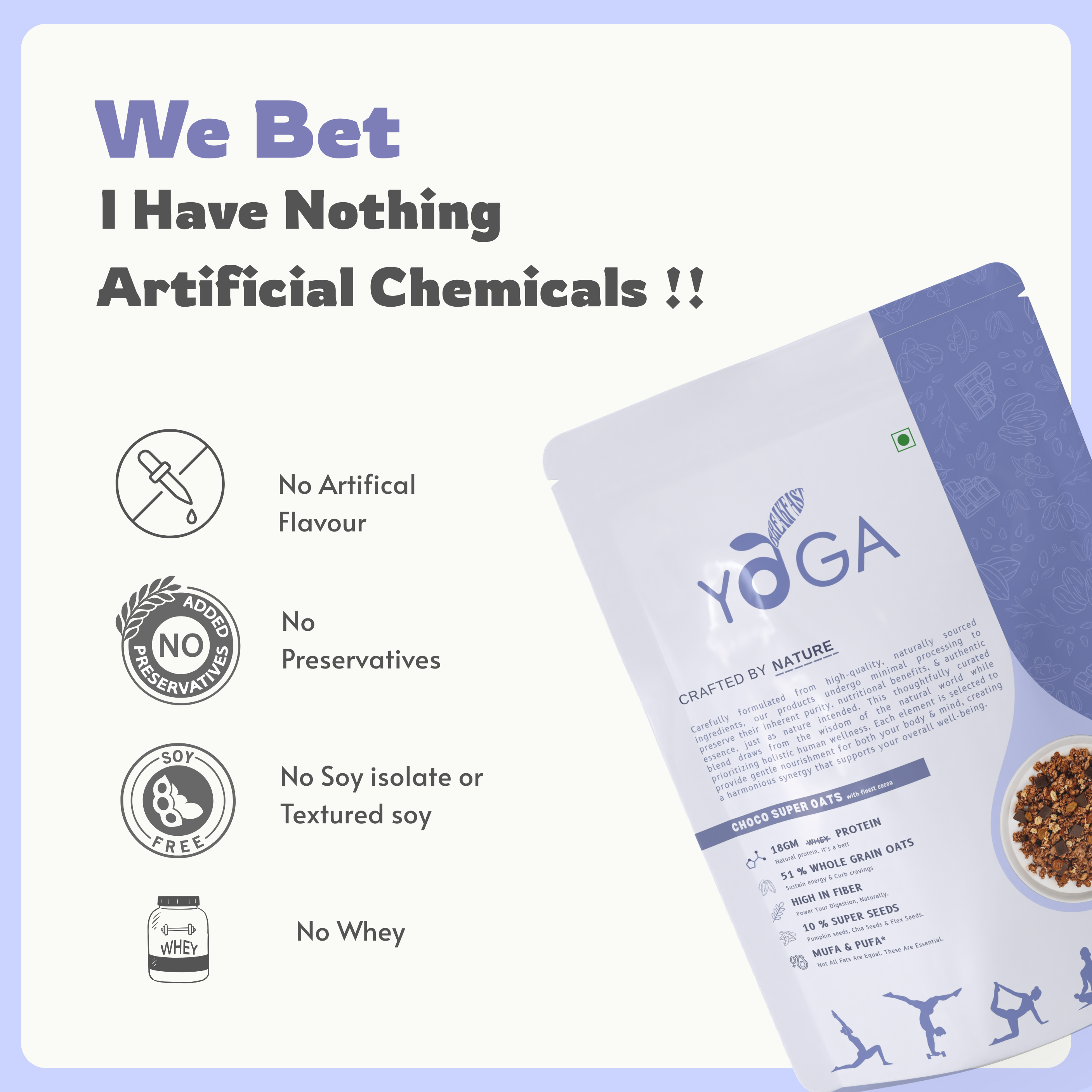 Chocolate Super Oats    | No Soy, No Whey