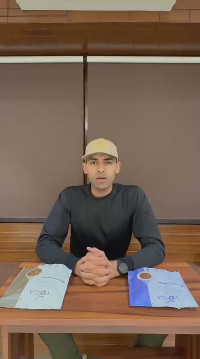 Runner and yoga instructor promoting clean ingredient breakfast brand